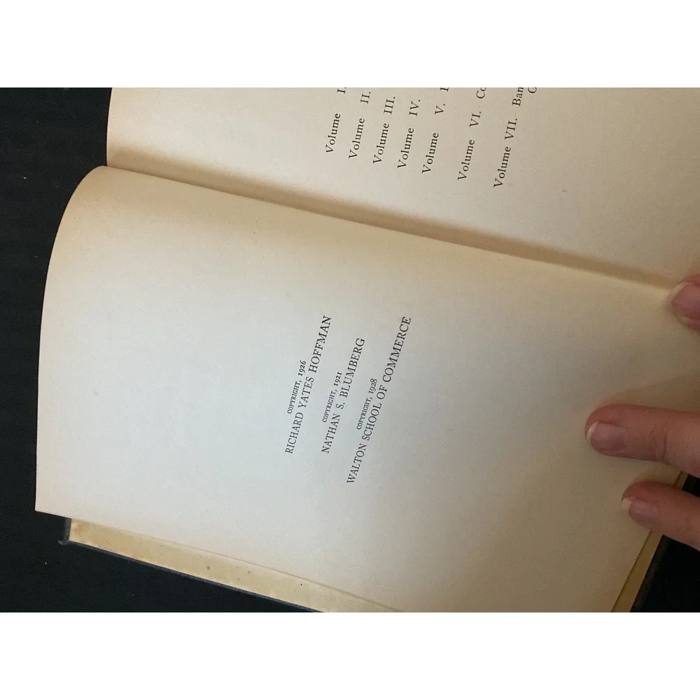 Vintage Walton Series Business Law Treatise American Law 1927 1929 Set Hardcover